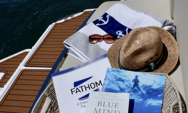 blue mind literature on the boat